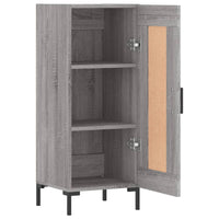 Thumbnail for Sideboard Grau Sonoma 34,5x34x90 cm Holzwerkstoff