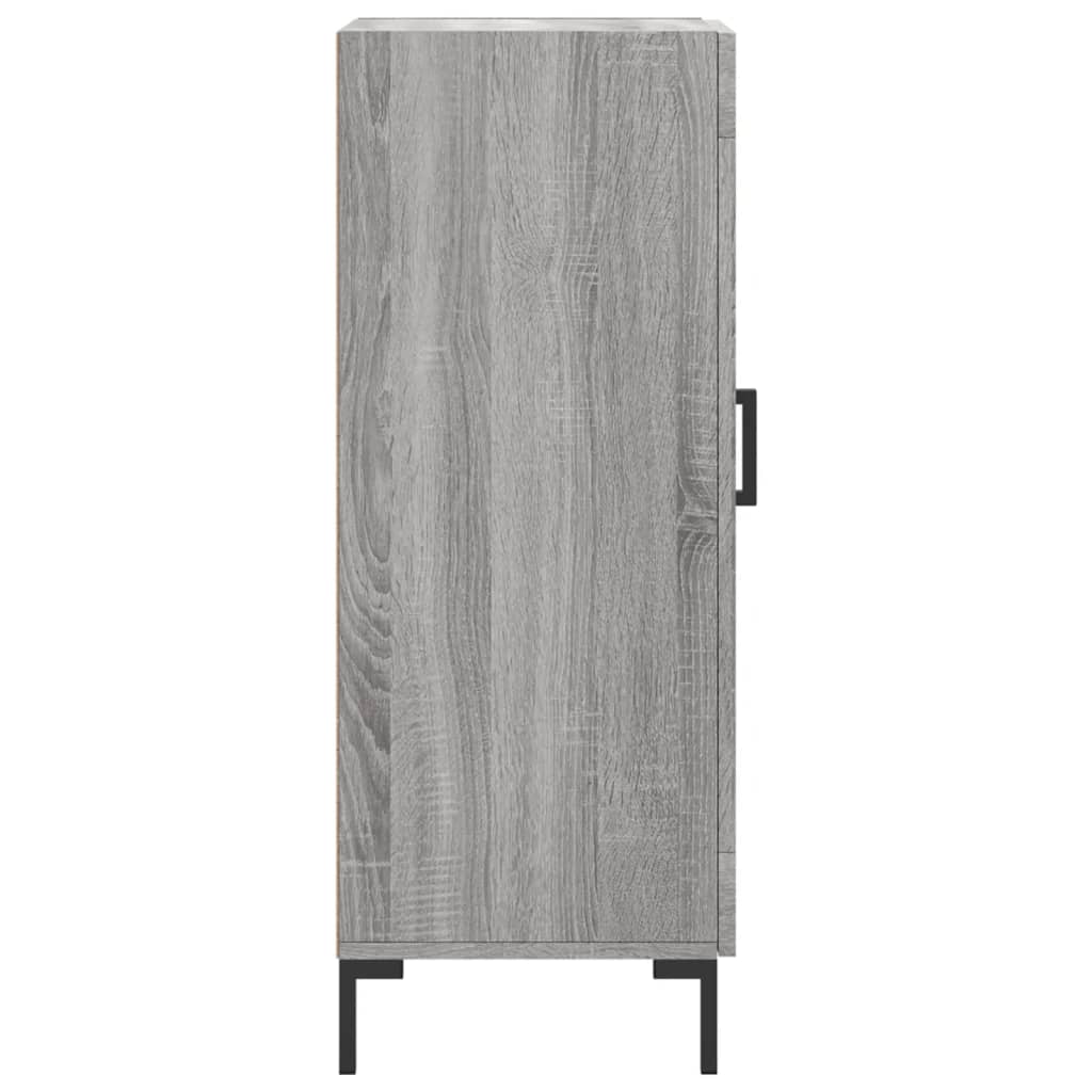 Sideboard Grau Sonoma 34,5x34x90 cm Holzwerkstoff