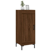 Thumbnail for Sideboard Braun Eichen-Optik 34,5x34x90 cm Holzwerkstoff