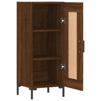 Thumbnail for Sideboard Braun Eichen-Optik 34,5x34x90 cm Holzwerkstoff