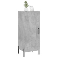 Thumbnail for Sideboard Betongrau 34,5x34x90 cm Holzwerkstoff