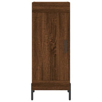 Thumbnail for Sideboard Braun Eichen-Optik 34,5x34x90 cm Holzwerkstoff
