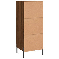 Thumbnail for Sideboard Braun Eichen-Optik 34,5x34x90 cm Holzwerkstoff