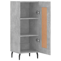 Thumbnail for Sideboard Betongrau 34,5x34x90 cm Holzwerkstoff