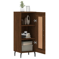 Thumbnail for Sideboard Braun Eichen-Optik 34,5x34x90 cm Holzwerkstoff
