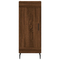 Thumbnail for Sideboard Braun Eichen-Optik 34,5x34x90 cm Holzwerkstoff