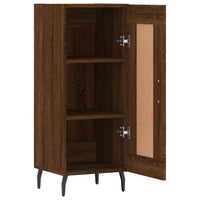 Thumbnail for Sideboard Braun Eichen-Optik 34,5x34x90 cm Holzwerkstoff