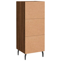 Thumbnail for Sideboard Braun Eichen-Optik 34,5x34x90 cm Holzwerkstoff