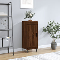 Thumbnail for Sideboard Braun Eichen-Optik 34,5x34x90 cm Holzwerkstoff