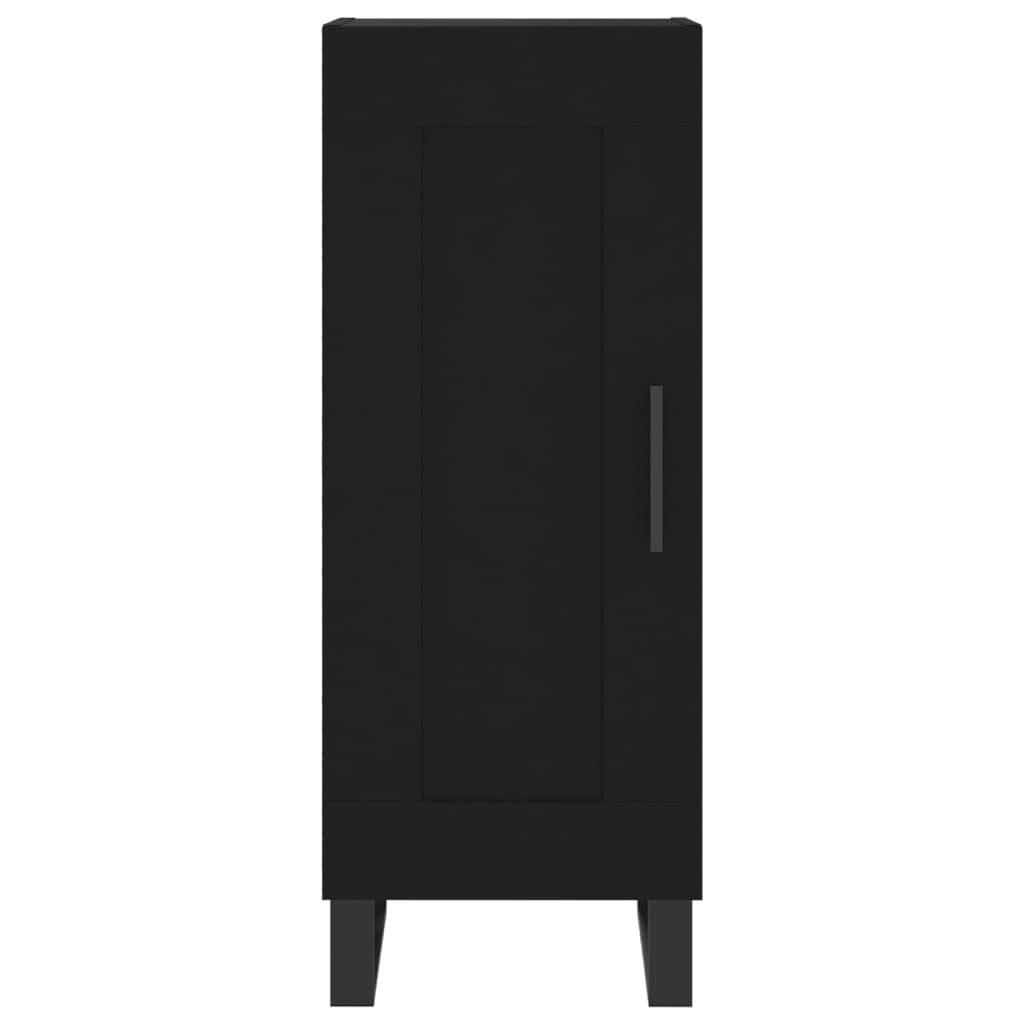 Sideboard Schwarz 34,5x34x90 cm Holzwerkstoff