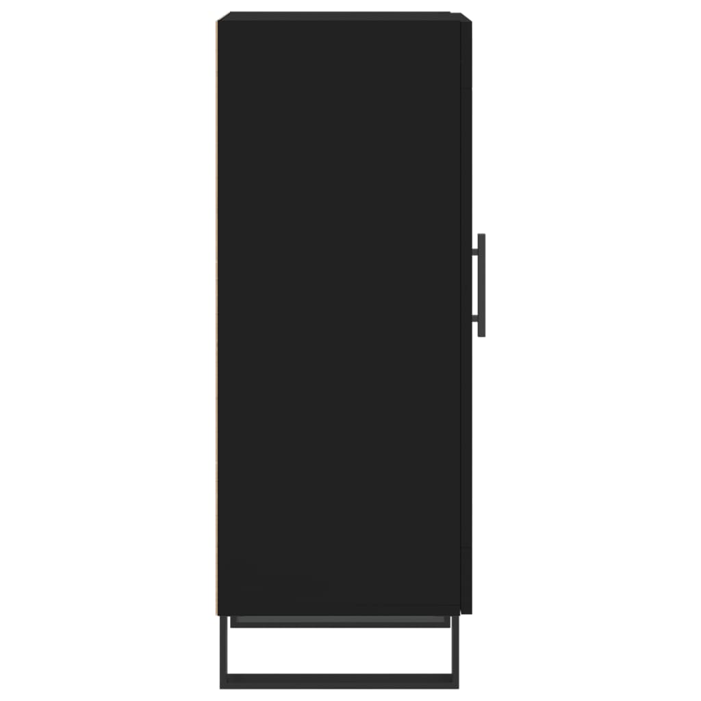 Sideboard Schwarz 34,5x34x90 cm Holzwerkstoff