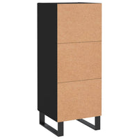 Thumbnail for Sideboard Schwarz 34,5x34x90 cm Holzwerkstoff