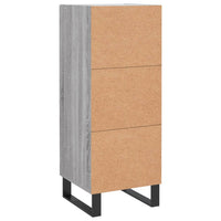 Thumbnail for Sideboard Grau Sonoma 34,5x34x90 cm Holzwerkstoff