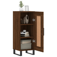 Thumbnail for Sideboard Braun Eichen-Optik 34,5x34x90 cm Holzwerkstoff