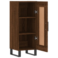 Thumbnail for Sideboard Braun Eichen-Optik 34,5x34x90 cm Holzwerkstoff
