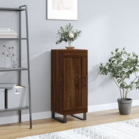 Thumbnail for Sideboard Braun Eichen-Optik 34,5x34x90 cm Holzwerkstoff