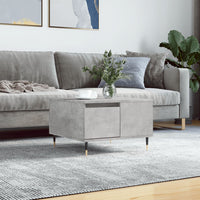 Thumbnail for Couchtisch Betongrau 55x55x36,5 cm Holzwerkstoff