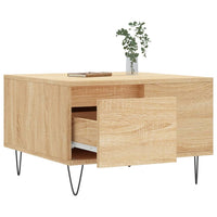 Thumbnail for Couchtisch Sonoma-Eiche 55x55x36,5 cm Holzwerkstoff