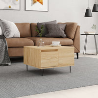 Thumbnail for Couchtisch Sonoma-Eiche 55x55x36,5 cm Holzwerkstoff