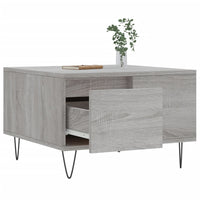 Thumbnail for Couchtisch Grau Sonoma 55x55x36,5 cm Holzwerkstoff