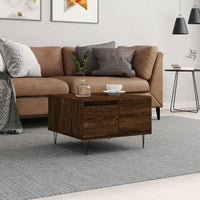 Thumbnail for Couchtisch Braun Eichen-Optik 55x55x36,5 cm Holzwerkstoff