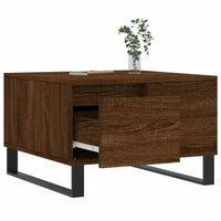 Thumbnail for Couchtisch Braun Eichen-Optik 55x55x36,5 cm Holzwerkstoff