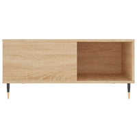 Thumbnail for Couchtisch Sonoma-Eiche 80x80x36,5 cm Holzwerkstoff