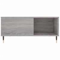Thumbnail for Couchtisch Grau Sonoma 80x80x36,5 cm Holzwerkstoff