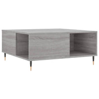 Thumbnail for Couchtisch Grau Sonoma 80x80x36,5 cm Holzwerkstoff