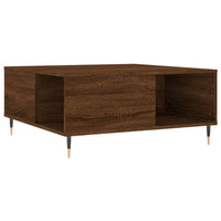 Thumbnail for Couchtisch Braun Eichen-Optik 80x80x36,5 cm Holzwerkstoff