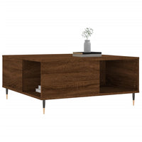 Thumbnail for Couchtisch Braun Eichen-Optik 80x80x36,5 cm Holzwerkstoff