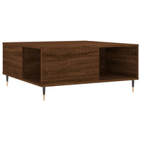 Thumbnail for Couchtisch Braun Eichen-Optik 80x80x36,5 cm Holzwerkstoff