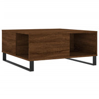 Thumbnail for Couchtisch Braun Eichen-Optik 80x80x36,5 cm Holzwerkstoff