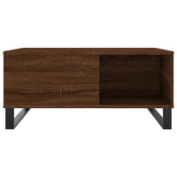 Thumbnail for Couchtisch Braun Eichen-Optik 80x80x36,5 cm Holzwerkstoff