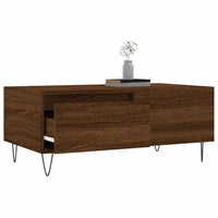 Thumbnail for Couchtisch Braun Eichen-Optik 90x50x36,5 cm Holzwerkstoff