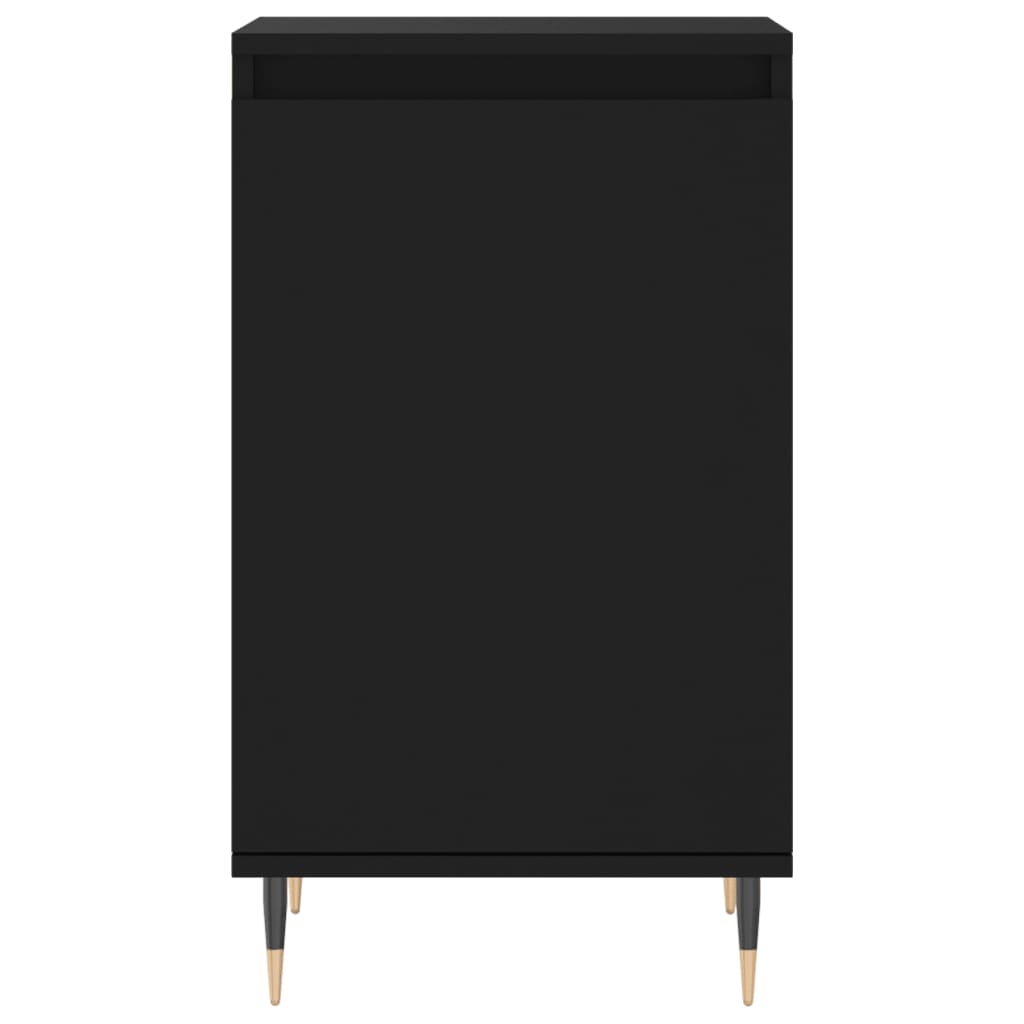Sideboard Schwarz 40x35x70 cm Holzwerkstoff