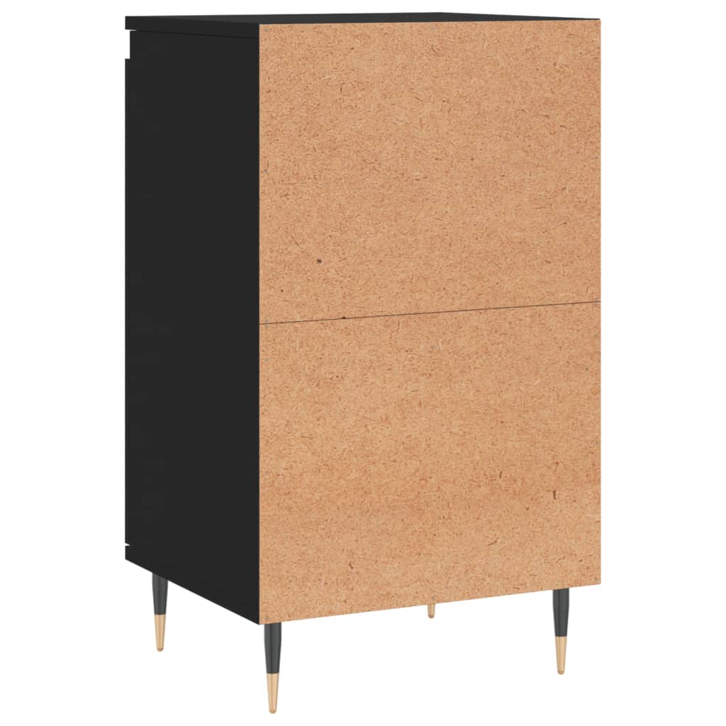 Sideboard Schwarz 40x35x70 cm Holzwerkstoff