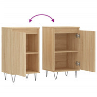 Thumbnail for Sideboards 2 Stk. Sonoma-Eiche 40x35x70 cm Holzwerkstoff