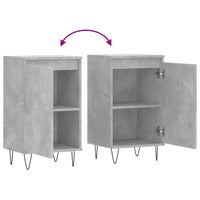 Thumbnail for Sideboard Betongrau 40x35x70 cm Holzwerkstoff