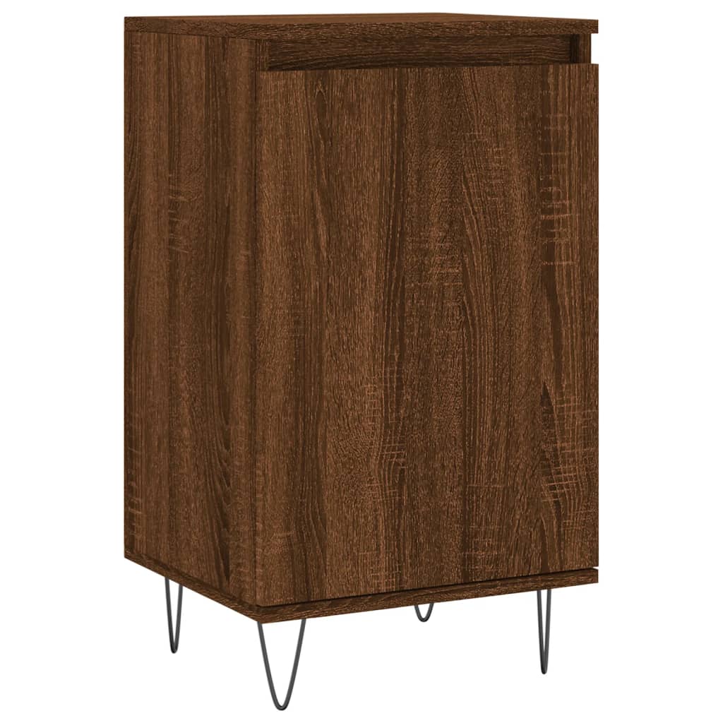 Sideboard Braun Eichen-Optik 40x35x70 cm Holzwerkstoff