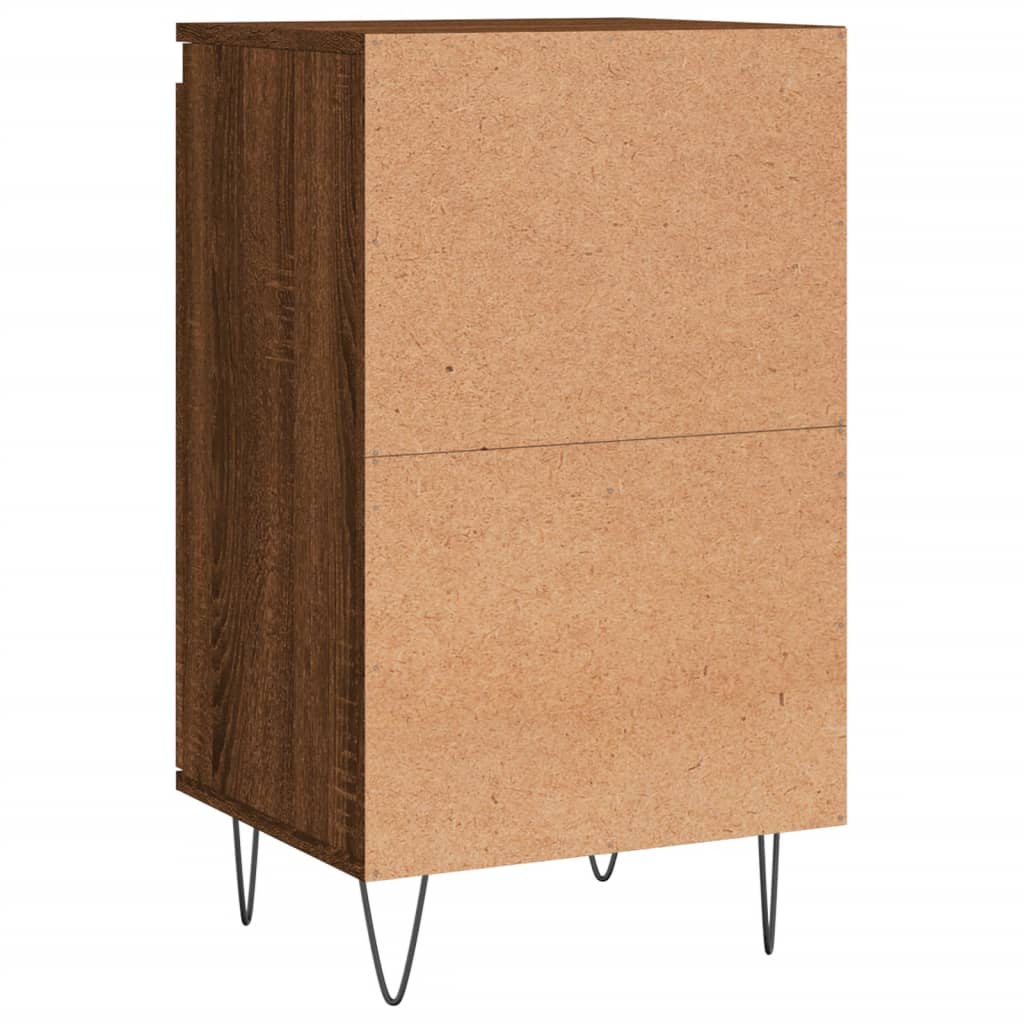 Sideboard Braun Eichen-Optik 40x35x70 cm Holzwerkstoff