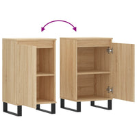 Thumbnail for Sideboards 2 Stk. Sonoma-Eiche 40x35x70 cm Holzwerkstoff
