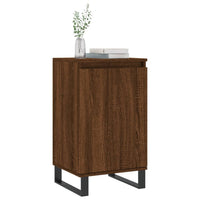 Thumbnail for Sideboards 2 Stk. Braun Eichen-Optik 40x35x70 cm Holzwerkstoff