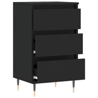 Thumbnail for Sideboard Schwarz 40x35x70 cm Holzwerkstoff