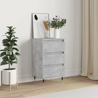 Thumbnail for Sideboard Betongrau 40x35x70 cm Holzwerkstoff
