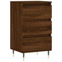 Thumbnail for Sideboard Braun Eichen-Optik 40x35x70 cm Holzwerkstoff