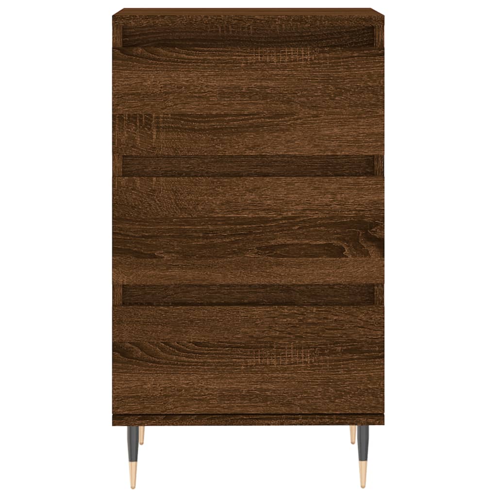 Sideboard Braun Eichen-Optik 40x35x70 cm Holzwerkstoff