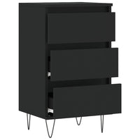 Thumbnail for Sideboard Schwarz 40x35x70 cm Holzwerkstoff