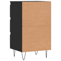 Thumbnail for Sideboard Schwarz 40x35x70 cm Holzwerkstoff