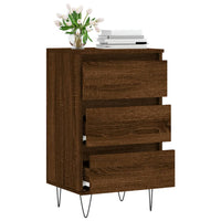Thumbnail for Sideboard Braun Eichen-Optik 40x35x70 cm Holzwerkstoff
